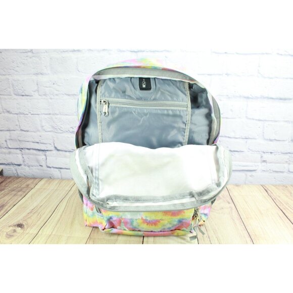 LL Bean Big Kids Multi Tie Dye Print Deluxe Book Pack 37L Print School Backpack